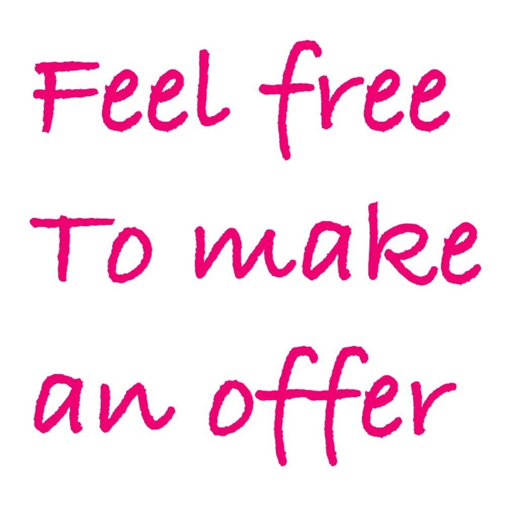 All reasonable offers considered